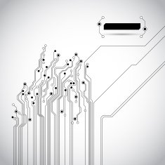 Circuit board abstract background N3