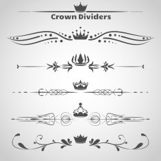 Set of dividers