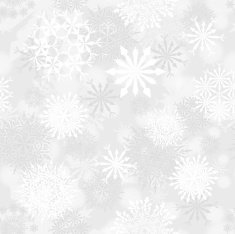 Seamless snowflake patterns