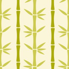 Seamless pattern with bamboo trees N14