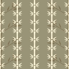 Seamless pattern with bamboo trees N16