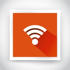 Icon of wifi for web and mobile applications