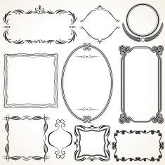 Simply Decorative Frames