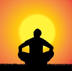 Vector silhouette of woman N548