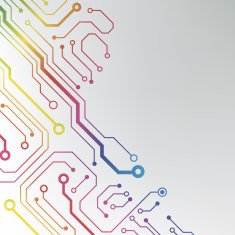 EPS10 vector circuit board background texture N12