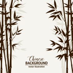 Bamboo forest card N6