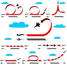 Aerobatics airplane N3