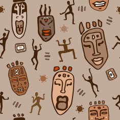 African ethnic pattern