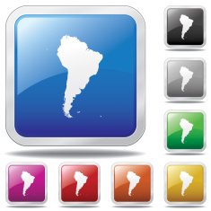 South America Continent Icon