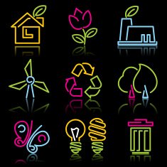 line eco icons