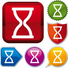 icon series time (vector)