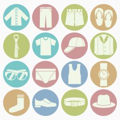 gent clothes icons N2