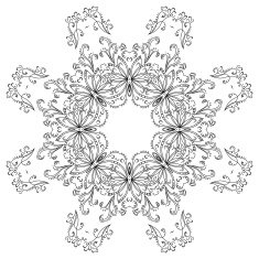 Abstract pattern contours N12