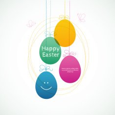 Easter design template N16