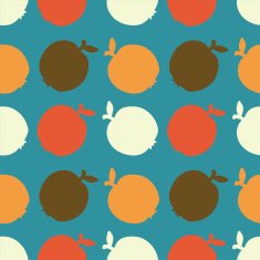 Seamless pattern with apples N11