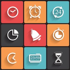 Time Icons & Simbols N5