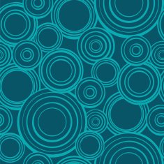 Geometric abstract seamless pattern with circles N7