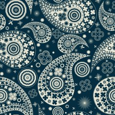 Clover seamless paisley pattern