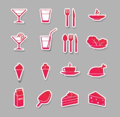 Food And Drink Icons N42