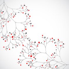 Abstract tree Vector background N3