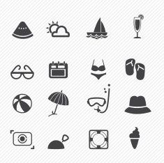 Summer Icons Set N6