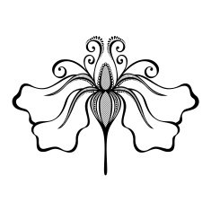 Beautiful Decorative Flower N28