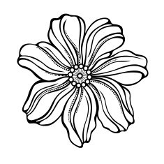 Beautiful Decorative Flower N34