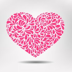 pattern heart N5