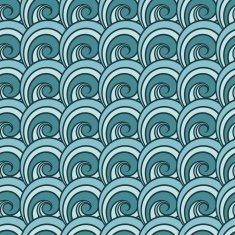 Seamless wave pattern N42