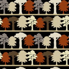 Seamless pattern with trees N21