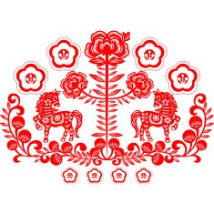 Chinese New Year Horse N40