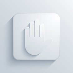 Vector light square icon Eps10 N29