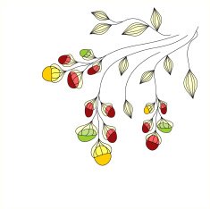 Floral background N1228