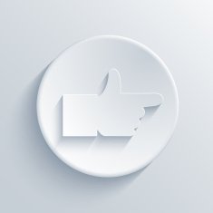 Vector light circle icon Eps10 N52