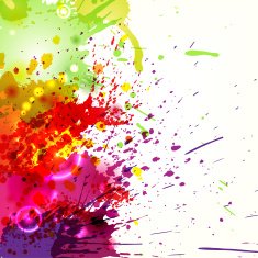 Ink blots background N9