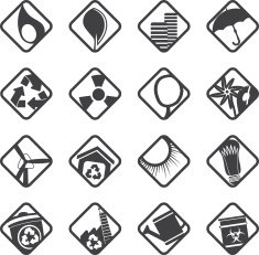 Silhouette Ecology icons