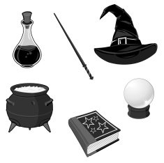 Magic and Fairytale Icons