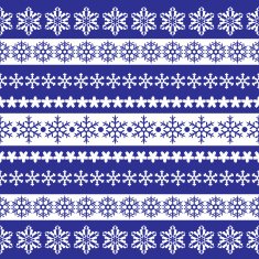 Pattern with snowflakes N10