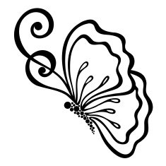 Vector Beautiful Butterfly N13