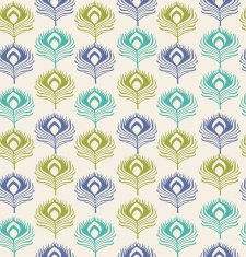 Texture with peacock feathers