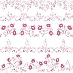 Abstract seamless floral pattern N72