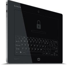 PC Tablet Left Side View Vertical