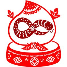 Chinese New Year Snake N73