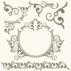 Baroque design elements N2