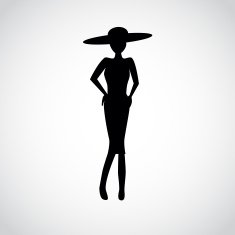Fashionable woman shape N2