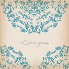 Round lace card N7