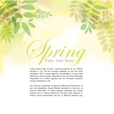 Spring background N82