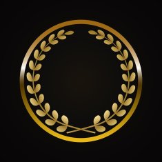 Golden Laurel Wreath N6