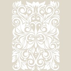 Ethnic african pattern Element design with butterfly