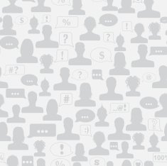 Seamless pattern of avatars and speech bubbles N7